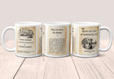Tess of the d'Urbervilles by Thomas Hardy Mug. Coffee Mug with "Tess of the d'Urbervilles" Title and Book Pages, Bookish Gift, Literary Mug.