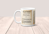Anna Karenina by Leo Tolstoy Mug. Coffee Mug with Anna Karenina (Russian version) book Title and Book Pages,Bookish Gift,Literature Mug