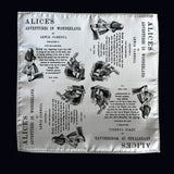 Alice in Wonderland Pocket Square, Book Pocket Square, Alice's Adventures in Wonderland by Lewis Carroll Handkerchief