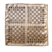 Chess Pocket Square, Chessboard Handkerchief, Grandmaster Pocket Square. Chess Board Pocket Square.