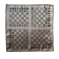 Chess Pocket Square, Chessboard Handkerchief, Grandmaster Pocket Square. Chess Board Pocket Square.