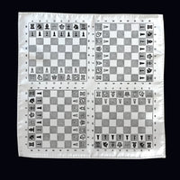 Chess Pocket Square, Chessboard Handkerchief, Grandmaster Pocket Square. Chess Board Pocket Square.