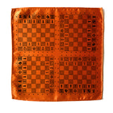 Chess Pocket Square, Chessboard Handkerchief, Grandmaster Pocket Square. Chess Board Pocket Square.