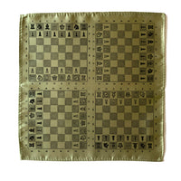 Chess Pocket Square, Chessboard Handkerchief, Grandmaster Pocket Square. Chess Board Pocket Square.