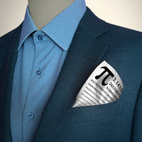 Pi Number Pocket Square, Mathematician Gift, Mathematics, Math Teacher Gift, handkerchief.