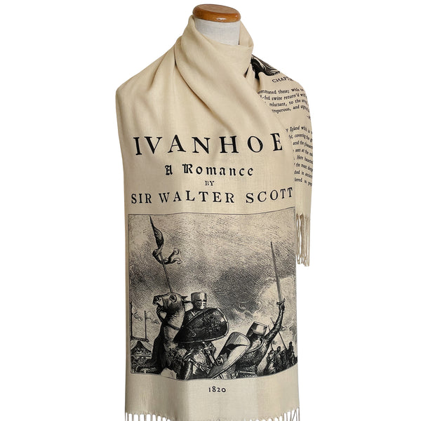 Ivanhoe by Walter Scott Shawl Scarf Wrap.