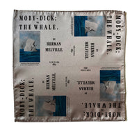 Moby-Dick Pocket Square, Moby-Dick; or, The Whale by Herman Melville Pocket Square, Book Pocket Square, Literary Gift for Men, handkerchief, Blue Ocean.