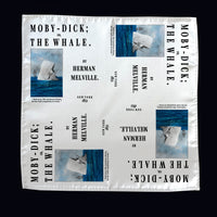 Moby-Dick Pocket Square, Moby-Dick; or, The Whale by Herman Melville Pocket Square, Book Pocket Square, Literary Gift for Men, handkerchief, Blue Ocean.