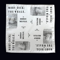 Moby-Dick Pocket Square, Moby-Dick; or, The Whale by Herman Melville Handkerchief, Book Pocket Square, Literary Gift for Men.