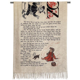 Wizard of Oz Scarf, Wonderful Wizard of Oz Book Shawl, Dorothy Scarf, L. Frank Baum Gift, Oz Costume Accessory, Literary Book Lover Gift