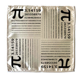 Pi Number Pocket Square, Mathematician Gift, Mathematics, Math Teacher Gift, handkerchief.