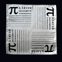 Pi Number Pocket Square, Mathematician Gift, Mathematics, Math Teacher Gift, handkerchief.