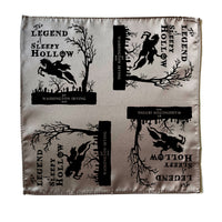 The Legend of Sleepy Hollow by Washington Irving Pocket Square , Book Pocket Square , Legend of Sleepy Hollow Handkerchief,  Halloween, Goth  Pocket Square