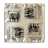 The Three Musketeers by Alexandre Dumas Pocket Square, Bookish Pocket Square, The Three Musketeers Handkerchief