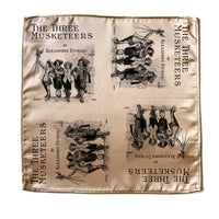 The Three Musketeers by Alexandre Dumas Pocket Square, Bookish Pocket Square, The Three Musketeers Handkerchief