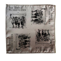 The Three Musketeers by Alexandre Dumas Pocket Square, Bookish Pocket Square, The Three Musketeers Handkerchief