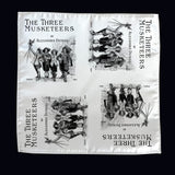 The Three Musketeers by Alexandre Dumas Pocket Square, Bookish Pocket Square, The Three Musketeers Handkerchief