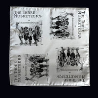 The Three Musketeers by Alexandre Dumas Pocket Square, Bookish Pocket Square, The Three Musketeers Handkerchief