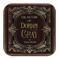 Gothic Literature Coaster Set. Dracula, Frankenstein, Sleepy Hollow, The Raven, Jekyll and Hyde, Dorian Gray. Bookish Home Decor Halloween