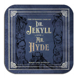 Gothic Literature Coaster Set. Dracula, Frankenstein, Sleepy Hollow, The Raven, Jekyll and Hyde, Dorian Gray. Bookish Home Decor Halloween