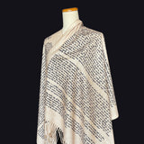 Darcy's Letter to Elizabeth from Pride and Prejudice by Jane Austen Scarf (Full Print). Jane Austen Literary Scarf, Romantic Novel Gift