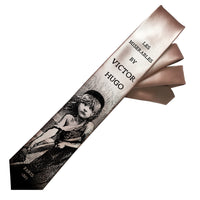 Les Misérables Necktie, Book Necktie, Les Misérables by Victor Hugo Tie, Necktie.