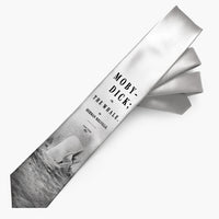 Moby-Dick by Herman Melville Tie, Nautical Literary Gift, Moby-Dick; or, The Whale by Herman Melville Necktie, Elegant Men's Accessory