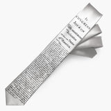 US Declaration of Independence Tie, Necktie with US Declaration of Independence. Lawmaker gift, Legislator gift, In Congress JULY 4 1776 ,