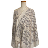 Dracula by Bram Stoker Scarf, Literary Scarf, Gothic Scarf, Reversible Book Lover Gift, Gothic Literature Gift, Bookworm Gift, Literary Gift