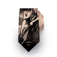 Les Misérables Necktie, Book Necktie, Les Misérables by Victor Hugo Tie, Necktie.