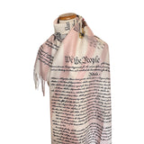 US Constitution and Bill of Rights Scarf, Patriotic Shawl, American History Gift, Constitutional Scarf, Fourth of July Wrap, USA Flag Scarf
