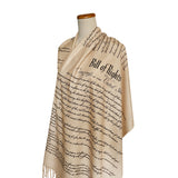 US Constitution, Bill of Rights, Declaration of Independence Scarf Shawl, American History Gift, Patriotic Gift, We the People, USA History