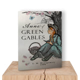 Anne of Green Gables by Lucy Maud Montgomery wall art metal panel. Literary Wall art with Anne of Green Gables design. Literary Gift