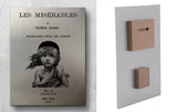 Les Misérables by Victor Hugo wall art metal panel. Literary Wall art with Les Miserables book design. Literary Gift