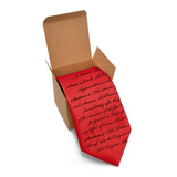 US Constitution Tie, We the People, Necktie with US Constitution. lawmaker gift, legislator gift.