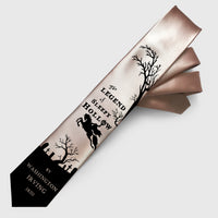 The Legend of Sleepy Hollow by Washington Irving Necktie, Book Necktie, Legend of Sleepy Hollow Tie, Necktie, Gothic story, Halloween tie