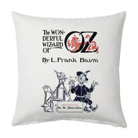 The Wonderful Wizard of Oz Pillow Cover, Book pillow cover.