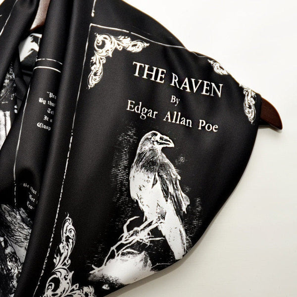 Edgar Allan Poe The Raven Infinity Scarf