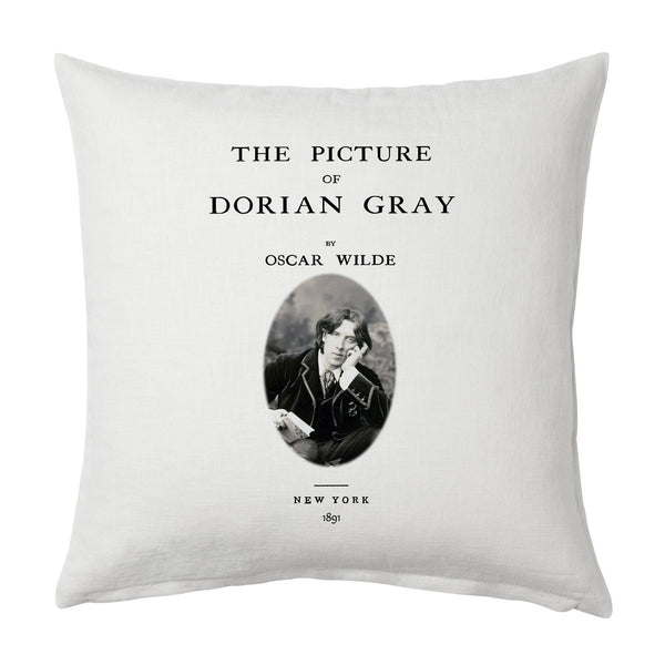 The Picture of Dorian Gray Pillow Cover, Book pillow cover. Throw Pillow, Cushion Cover, Oscar Wilde