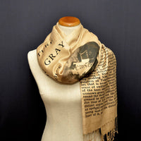 The Picture of Dorian Gray by Oscar Wilde Shawl Scarf Wrap