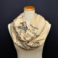 Pride and Prejudice by Jane Austen Scarf Shawl Wrap