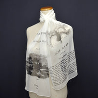 Silk Scarf, Jane Eyre by Charlotte Brontë  Silk scarf