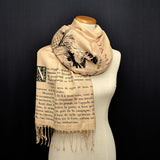 Madame Bovary by  Gustave Flaubert Scarf (French version)