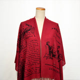 Pride and Prejudice by Jane Austen Scarf Shawl Wrap