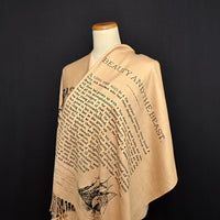 Beauty and the Beast Scarf Shawl Wrap