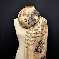 Beauty and the Beast Scarf Shawl Wrap