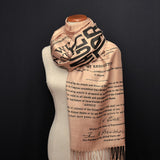 19th Amendment to the U.S. Constitution: Women's Right to Vote scarf/ shawl, August 18, 1920, Women's rights