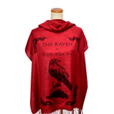 The Raven by Edgar Allan Poe scarf/ Shawl/ Wrap