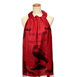 The Raven by Edgar Allan Poe scarf/ Shawl/ Wrap
