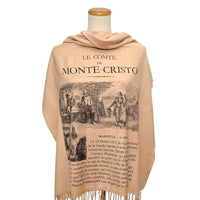 Le Comte de Monte-Cristo (The Count of Monte Cristo) - French Version Shawl Scarf Wrap